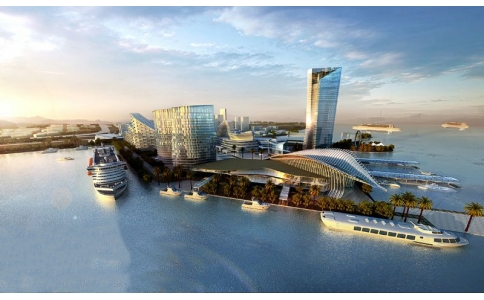 建筑群體效果圖設(shè)計(jì)制作